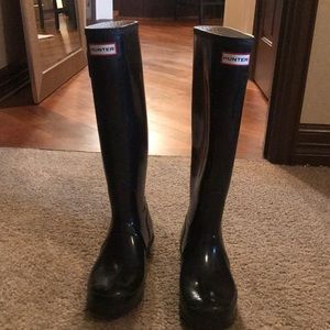 Hunter rain boots